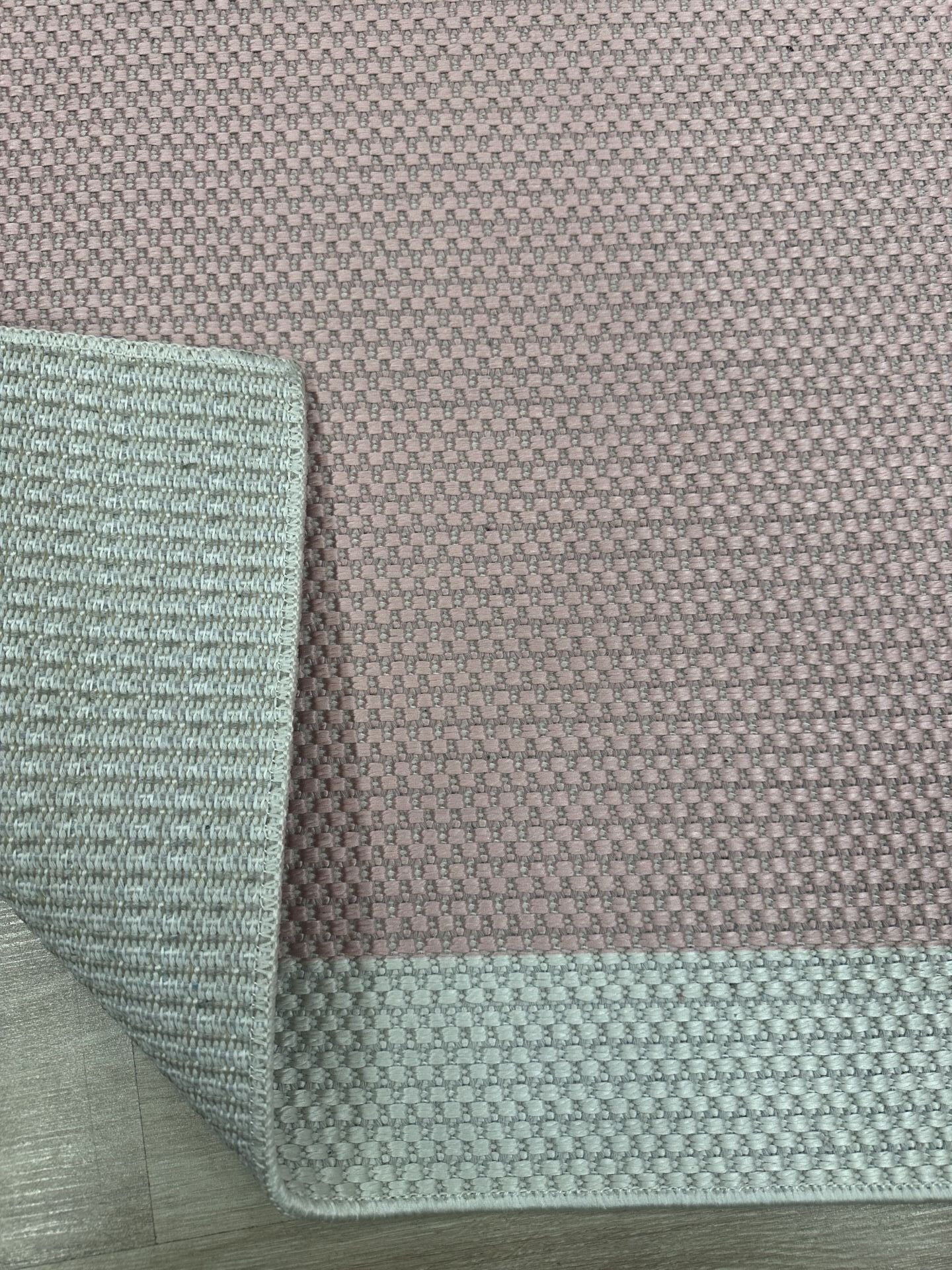 Sisal Natur Teppich Pink
