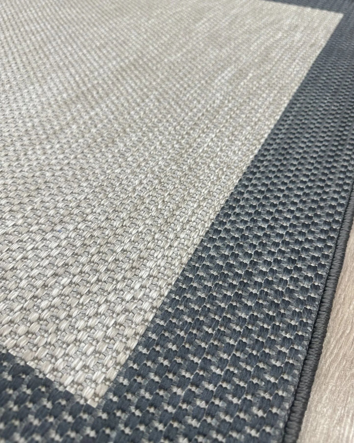 Sisal Natur Teppich Gray