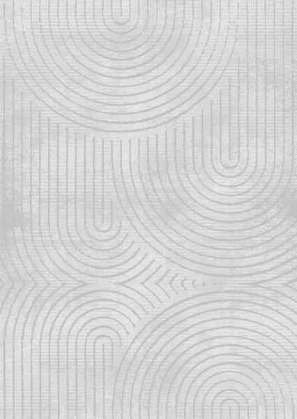 Waschbarer Teppich grau