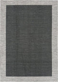 Sisal Natur Teppich Black