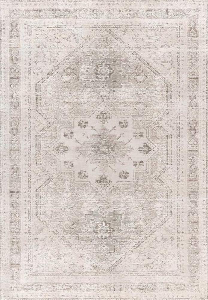 Waschbarer Vintage Teppich Beige 708