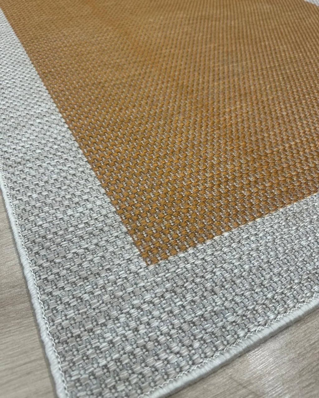 Sisal Natur Teppich Senf
