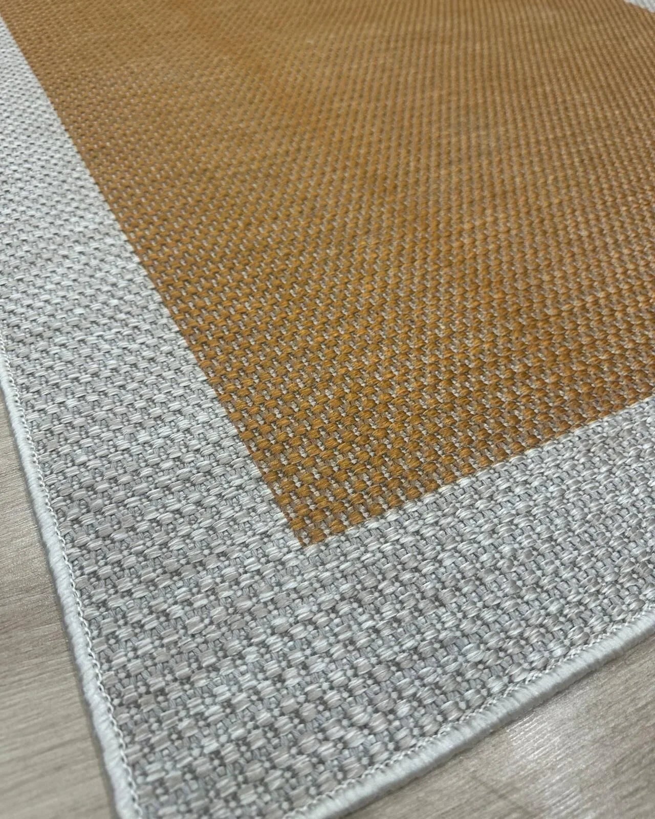 Sisal Natur Teppich Senf